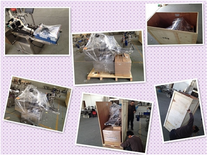 HAY SUS304 Servomotor Control automático de etiquetas de botellas redondas