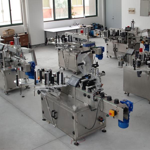 Máquina de etiquetaxe automática de dobre cara de alta precisión certificación CE