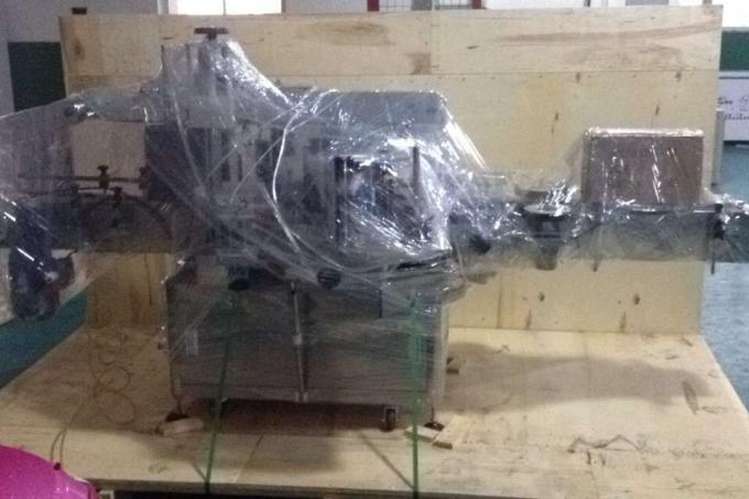 Etiquetadora de aliaxe de aluminio Opp Vial para botella redonda, máquina de etiquetaxe industrial