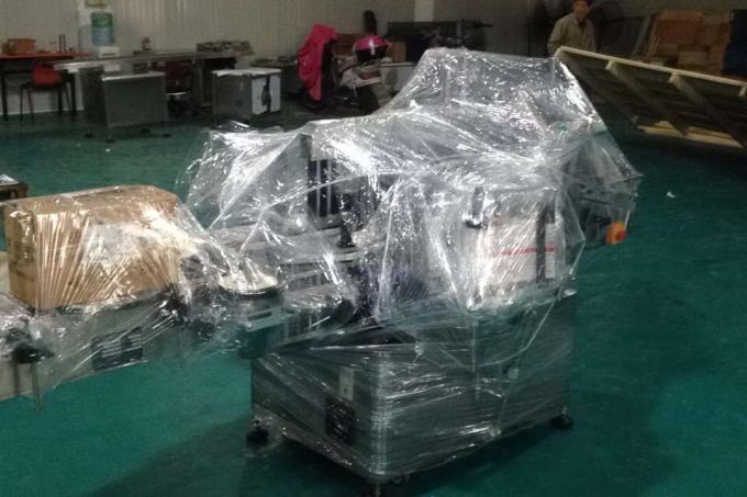 Etiquetadora de aliaxe de aluminio Opp Vial para botella redonda, máquina de etiquetaxe industrial
