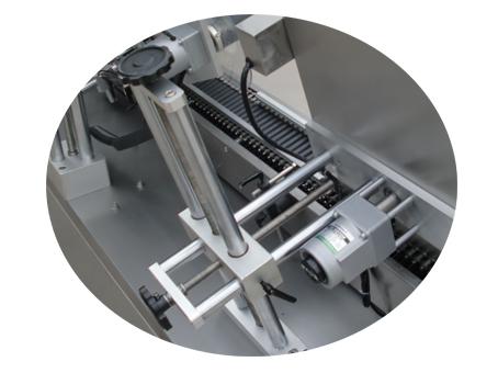 Etiquetadora de tubos de papel 500 rodillos con etiqueta adhesiva de tela autoadhesiva