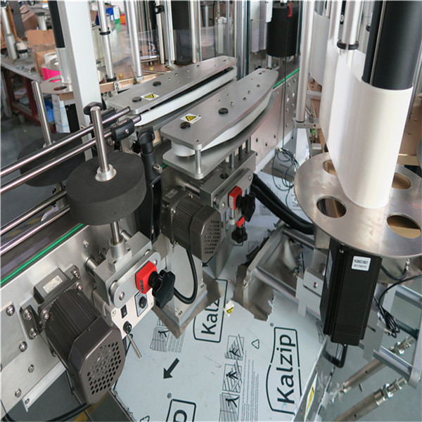 Máquina de etiquetaxe automática de botellas cadradas completa Capacidade 4000-8000 B / H