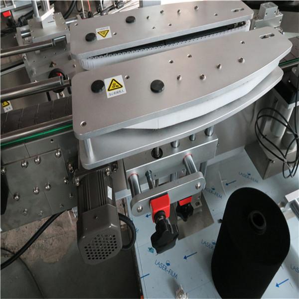 Máquina de etiquetaxe automática de botellas cadradas completa Capacidade 4000-8000 B / H