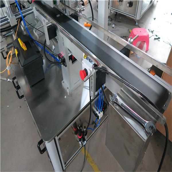 Máquina de etiquetaxe automática de botellas cadradas completa de 3000-5000B / H