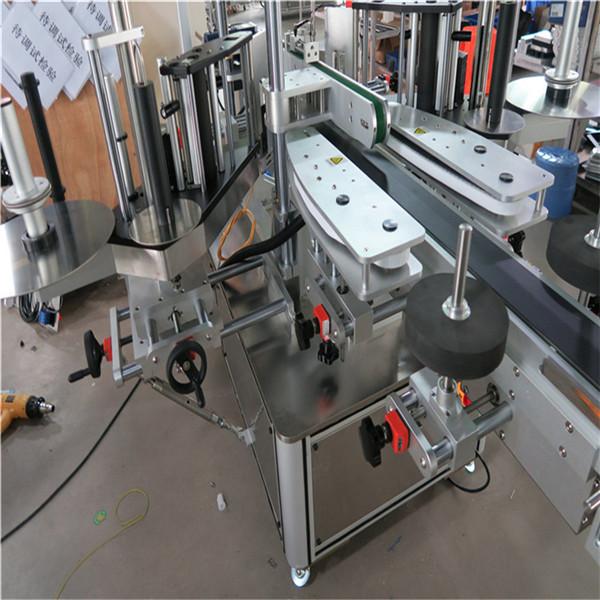 Máquina de etiquetaxe de etiquetas adhesivas para botellas de champú 30-100 mm de lonxitude do envase
