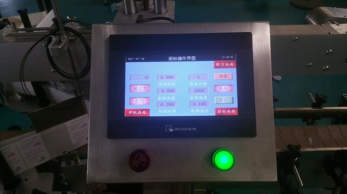 Etiquetadora automática de botellas de vidro de botellas planas, máquina de etiquetas de adhesivos