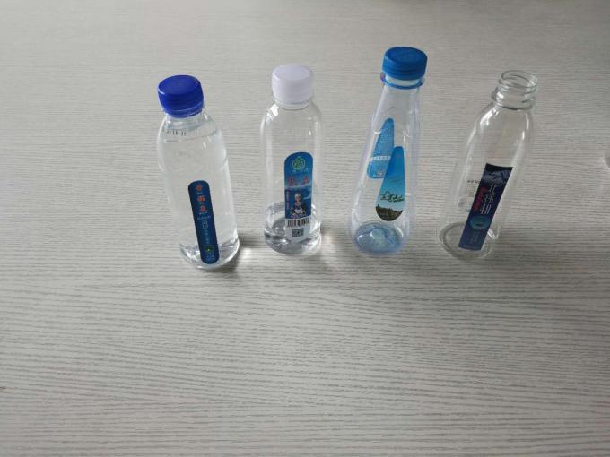Etiquetadora adhesiva Máquina de etiquetaxe de botellas de plástico para equipos de etiquetaxe de botellas de auga
