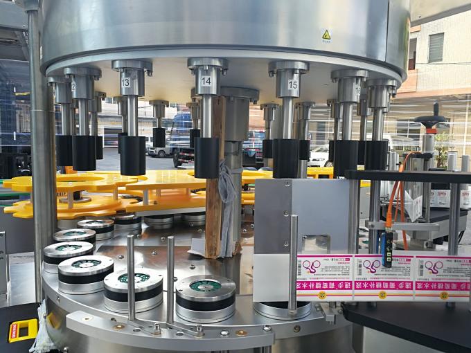 Etiquetadora de etiquetas rotativas de alta velocidade con función de rotación