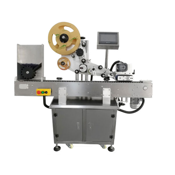 Máquina de etiquetaxe adhesiva completa-automática