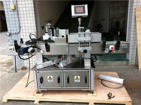 Máquina de etiquetaxe de etiquetas de botellas redondas de zume de froitas / verduras para a industria das bebidas