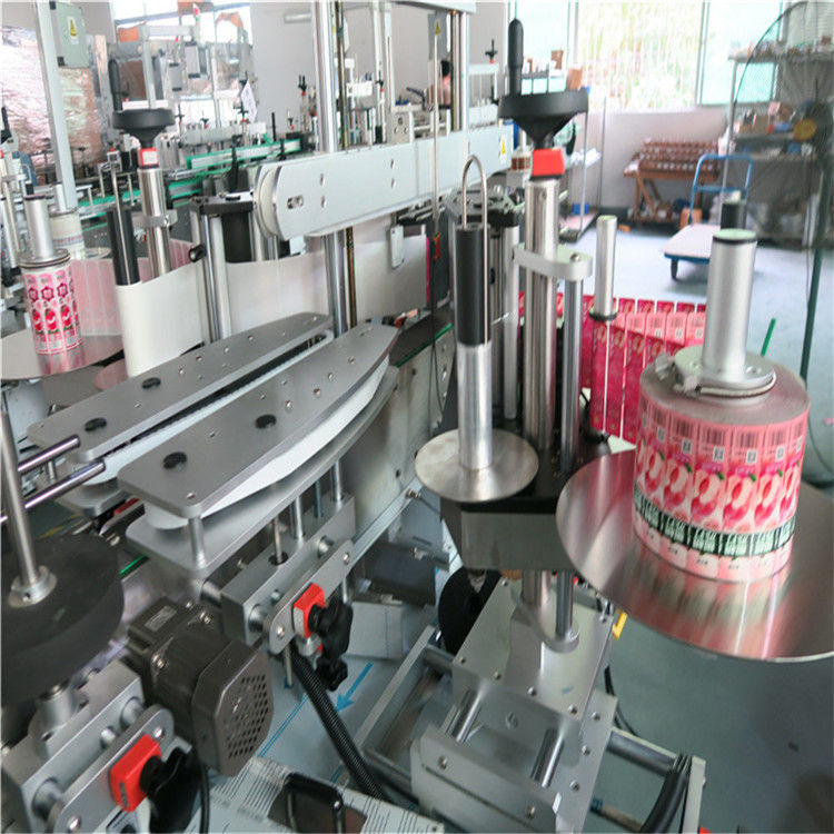 China Máquina de etiquetaxe automática de etiquetas adhesivas traseiras dianteiras Proveedor de diámetro exterior máximo de 330 mm