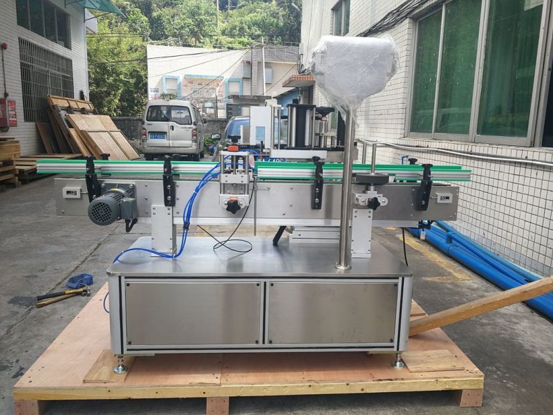 Sistema de etiquetaxe envolvente orientado á China para provedor de botellas redondas / envases / frascos