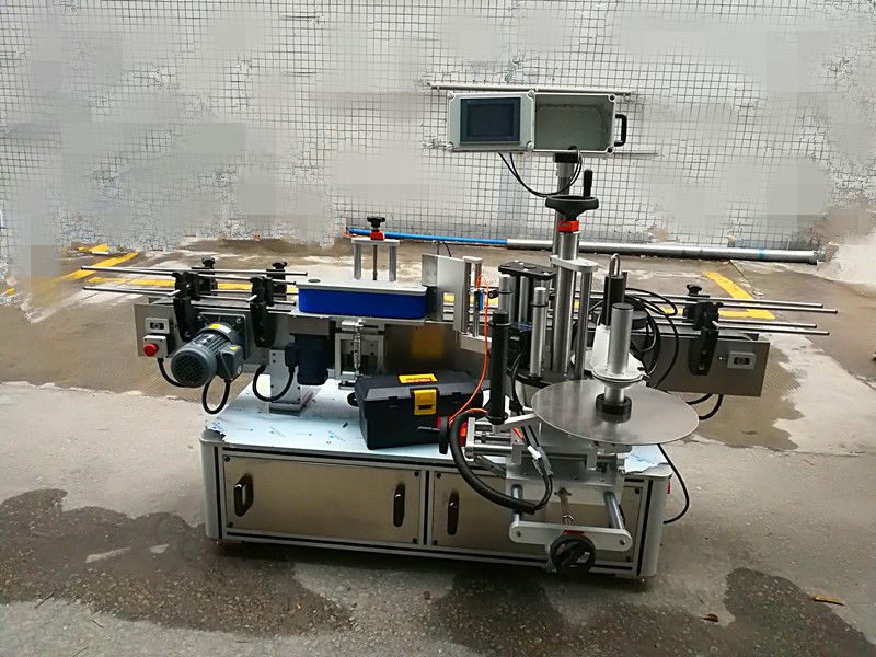 Proveedor de China máquina automática de etiquetaxe de etiquetas de botellas redondas (tipo de cinta)